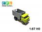 Preview: IFA W50LA ND mit Schwerhäckselaufbau SHA16 ohne Ueberblass. Gruen grau